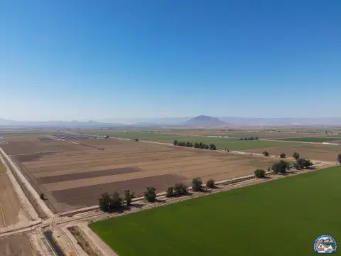 Farmland with Irrigation Canal