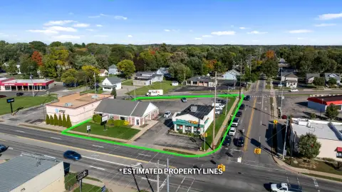 Commercial Land with Leased Buildings