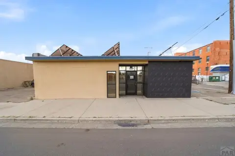 Downtown Pueblo Commercial Canvas