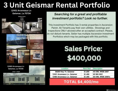 Geismar Commercial Investment Opportunity