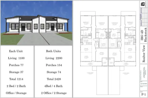 New Duplex with Income Potential