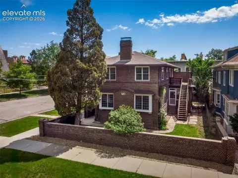 All-Brick Corner Mixed-Use Property