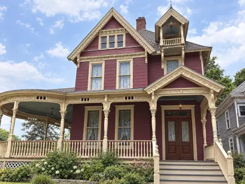Three-Unit Triplex with Covered Porch