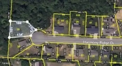 Harmony Ridge Subdivision Land