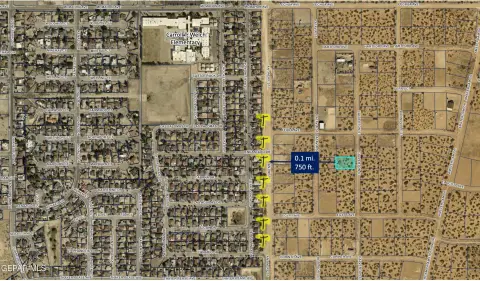 Undeveloped Land in El Paso