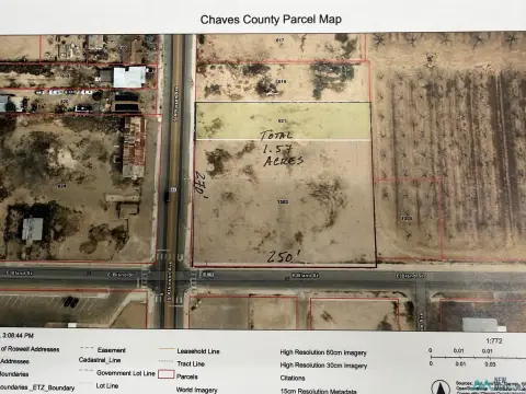 Roswell Land with High Traffic