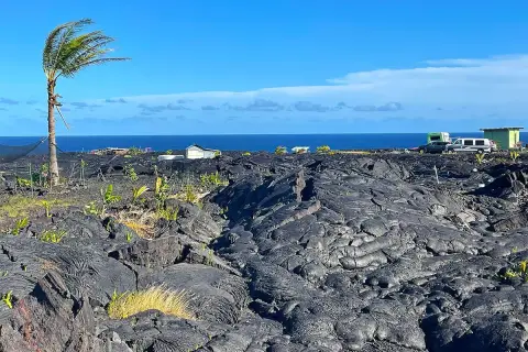 Kalapana Lava Lot with Views