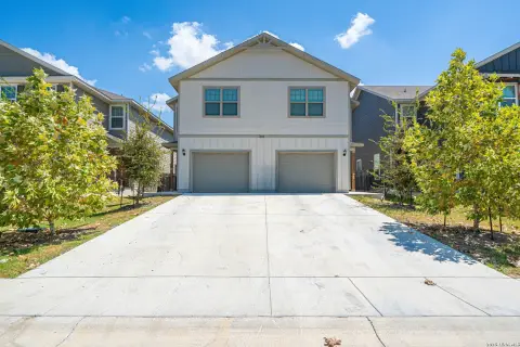 Two-Story Duplex with Attached Garage