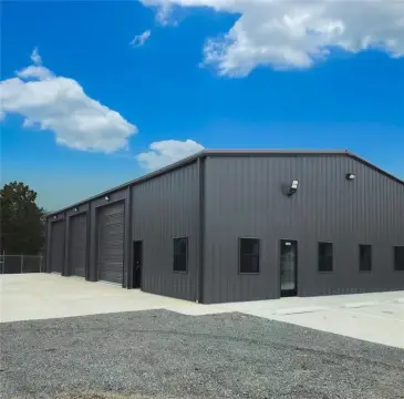 Modern Industrial Facility with Office