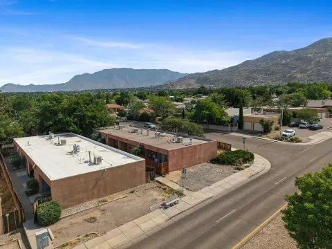 Single-Story Fourplex on Corner Lot