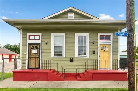 Two-Unit Duplex with Exposed Brick