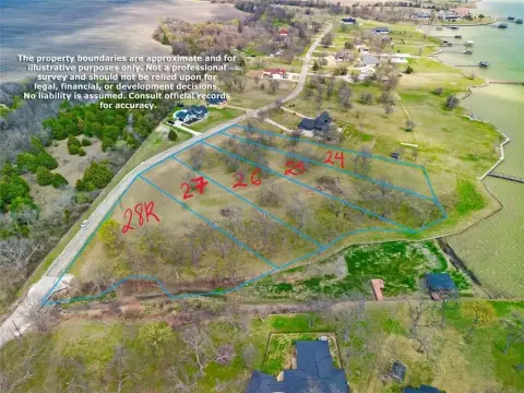 Waterfront Land in Kerens, Texas