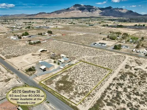Residential Land in Pahrump, NV