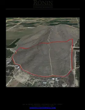 Land with Valley and Sierras Views