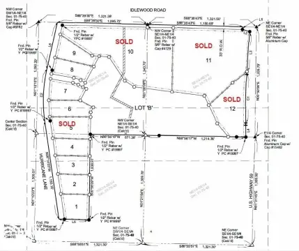 Residential Land in Oakland, Iowa