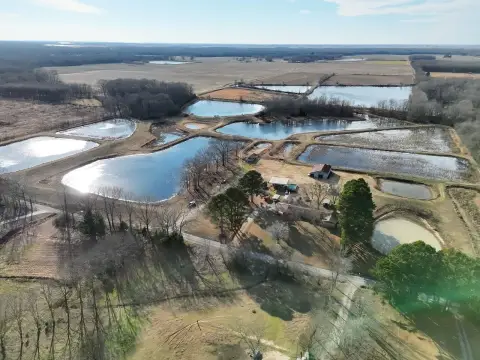 Turnkey Crawfish Farm with Residence