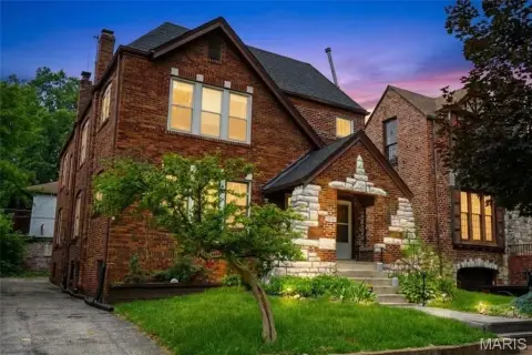 Brick Tudor Duplex with In-Unit Laundry