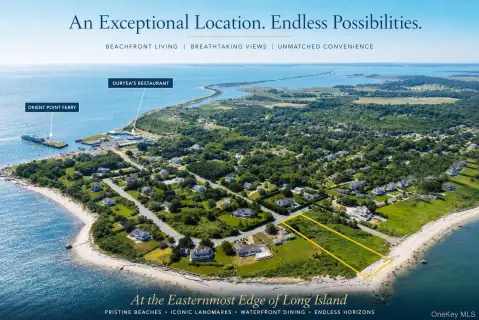 Waterfront Land with Private Beachfront
