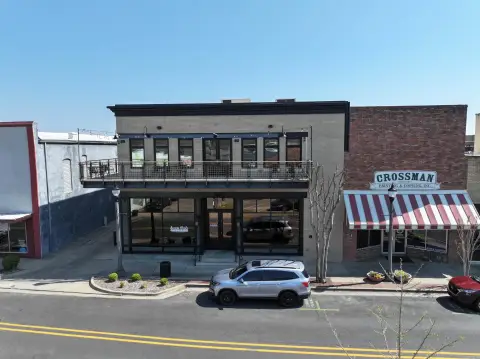 Mixed-Use Building with Balcony
