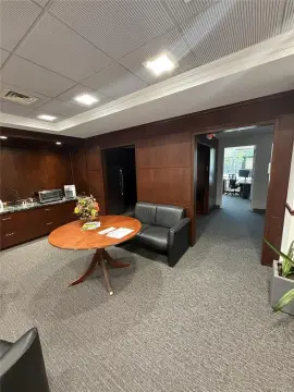 Modern Office Building with Parking