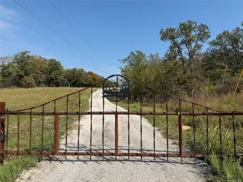 Oak-Covered Land with Pond