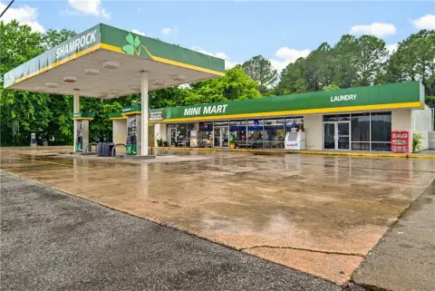 Convenience Store With Gas Pumps