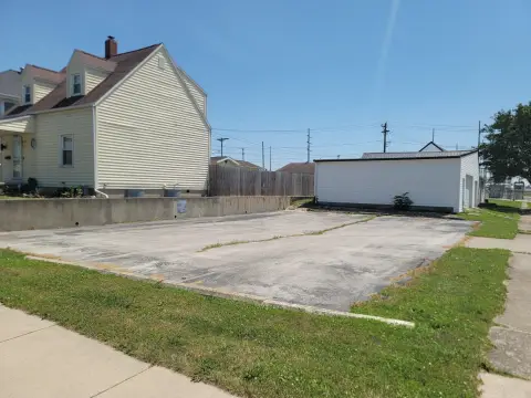 Corner Commercial Parking Lot