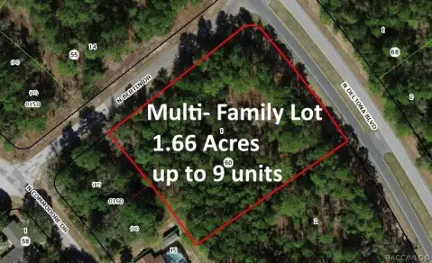 Citrus Springs Multifamily Corner Lot