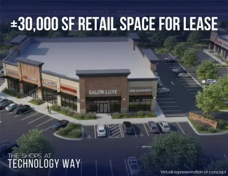 New Construction Retail Space Corridor