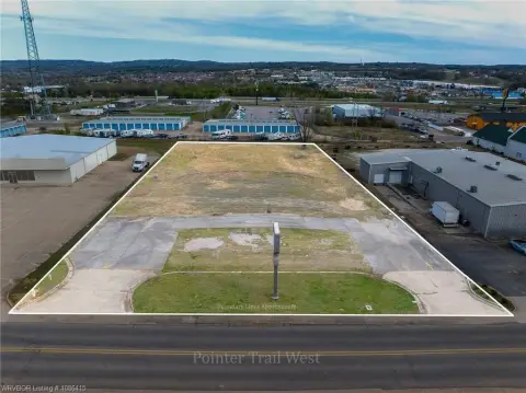 Commercial Land with Dual-Faced Sign