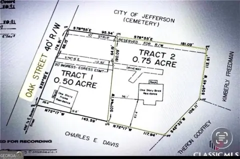 Residential Land Near Downtown Jefferson