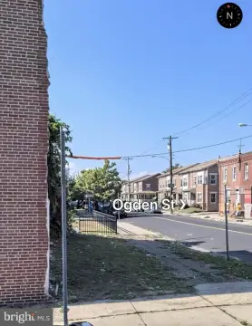 Vacant Corner Lot in Philadelphia