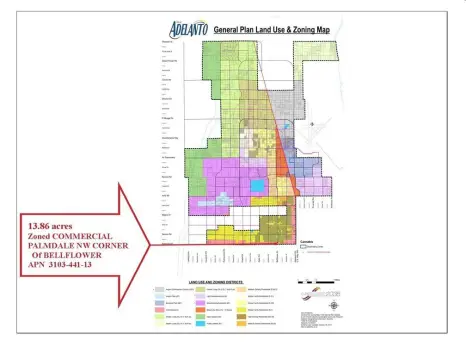 Commercial Lot in Adelanto, CA