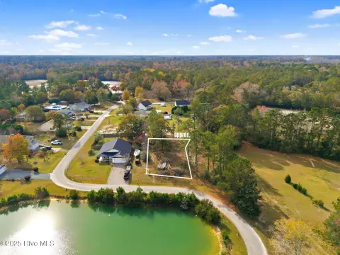 Pond View Homesite Near Holden Beach