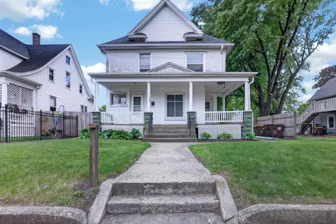 Brick Duplex with Covered Porch