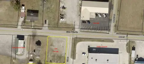 Centertown, KY Vacant Corner Lot