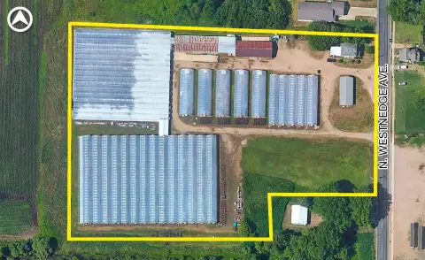 Kalamazoo Greenhouse Facility on 6.69 Acres
