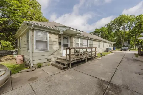 Side-by-Side Duplex with Paved Parking