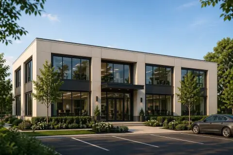 Mixed-Use Building with Retail