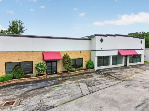 Retail Building With Newer Flat Roof