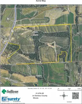 Farmland with Pond and Road Frontage