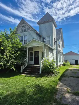 Duplex with Two-Story Garage