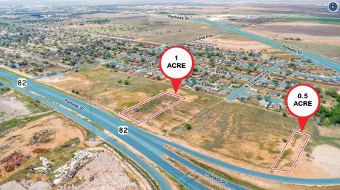 Two-Parcel Commercial Land