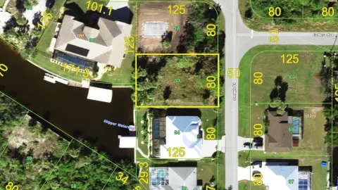 Oversized Waterfront Lot in Port Charlotte