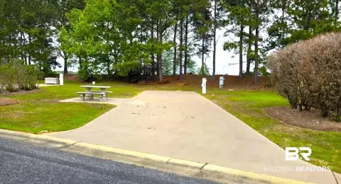 RV Resort Lot with Concrete Pad