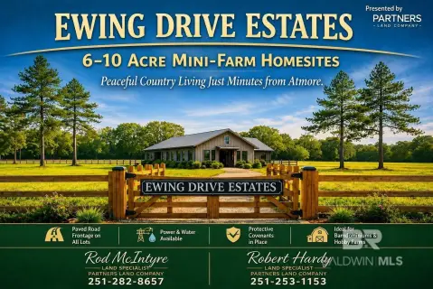 Acreage Homesite Land with Road Frontage