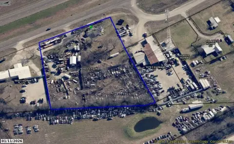 Automotive Property with Steel Building