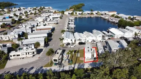 Waterfront RV Lot with Concrete Pad