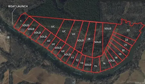 Riverfront Land on Little Red