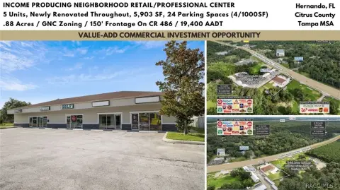 Updated Multi-Tenant Shopping Center